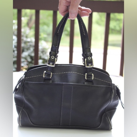 Vintage Coach tassel satchel bag - Picture 14 of 15